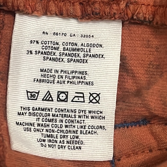 Pilcro and the Letterpress Serif Fit Mid Rise Stretch Corduroy Pants No.28 - Picture 10 of 11
